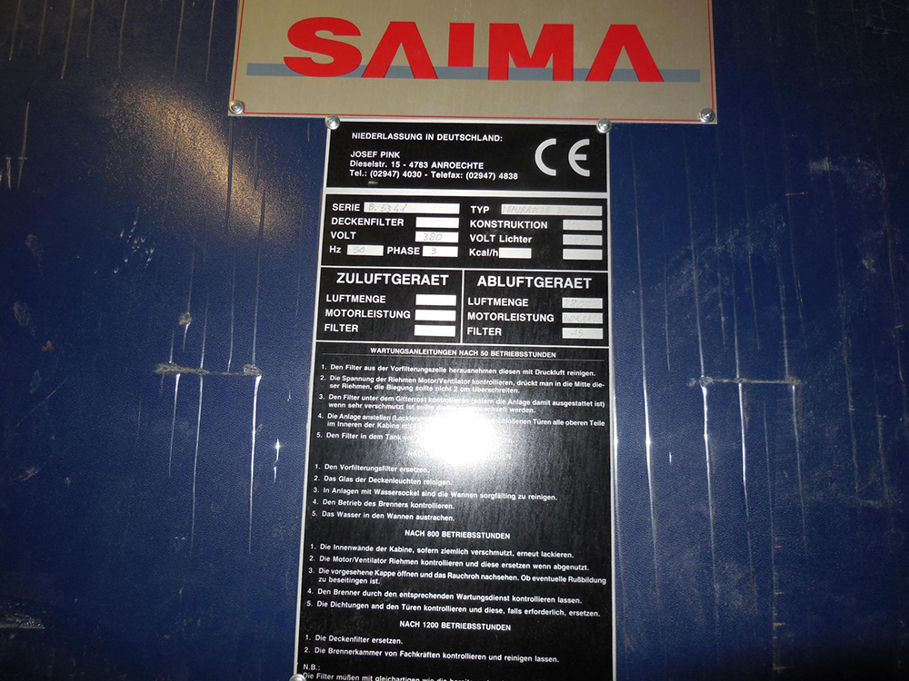 Cabina Saima Usata