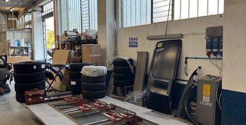 banco di raddrizzatura Polin usato